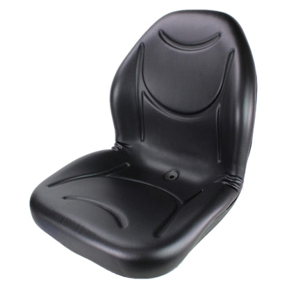 E-90-160-96 DirectFit™ Asiento negro con respaldo alto para Taylor-Dunn Bigfoot B5-440-36, Bigfoot B5-440-48, Bigfoot G-1500, Bigfoot