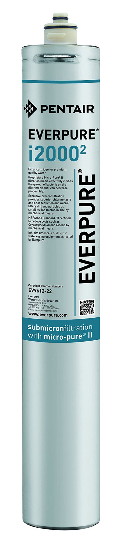 Everpure EV9612-22 i2000^2 Cartucho de filtro