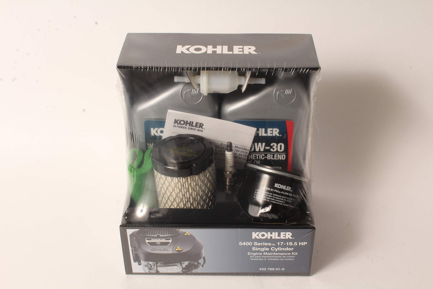 Kohler Kit de mantenimiento de la serie 22 789 01-S 5400 17-19.5hp compatible con KS530, KS540, KS590, KS595