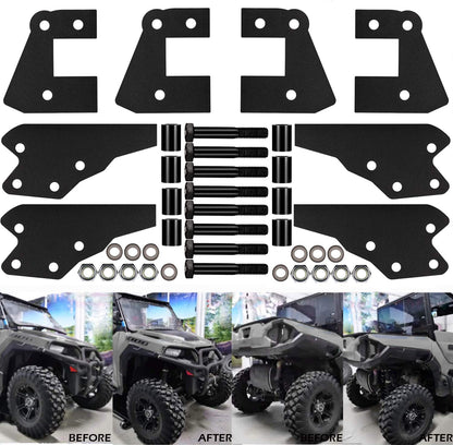 Kit de elevación delantera y trasera de 3 pulgadas para Polaris Ranger Fullsize 570/Fullsize 570 XP/XP 900/XP 900 CREW/XP 1000/XP 1000 CREW/1000 Diesel/1000 Diesel CREW UTV Kit de elevación completa
