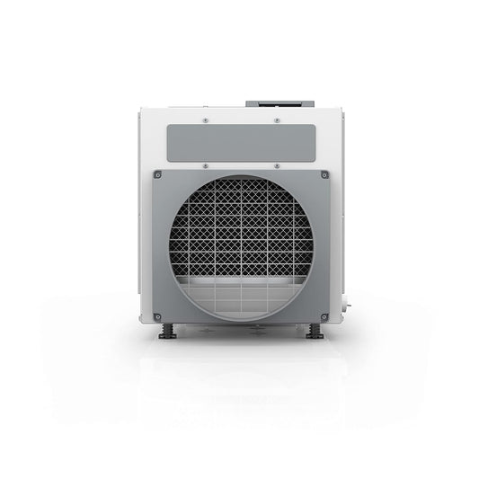 AprilAire E100 Pro - Deshumidificador para toda la casa de 100 pintas + AprilAire modelo 76 paquete de control de deshumidificador digital para todo el hogar, comercial hasta 5.500 sq. pies para sótano, espacio de arrastre