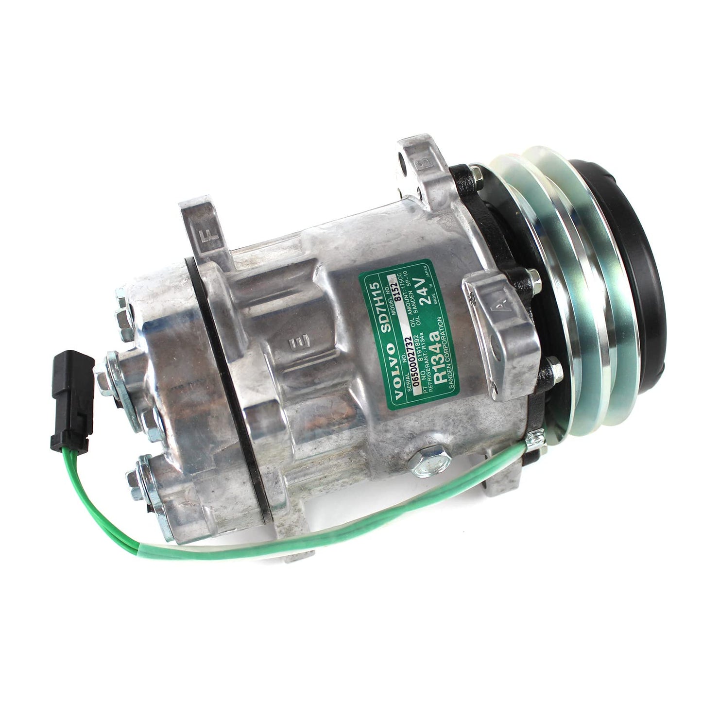 8PK SD7H15 A/C Compresor de CA VOE11412631 11412631 24V para excavadora Volvo EC330B EC360B EC460B L150F L180F