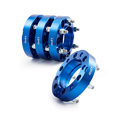 Orion Motor Tech Espaciadores de Rueda Hubcentric de 6 x 5,5, 1,25 Pulgadas, Diámetro Interior de 106 mm, Compatibles con Tacoma 4Runner Tundra Fortuner Ventury FJ Cruiser, Juego de 4 Espaciadores de 6 x 139 de 31,75 mm