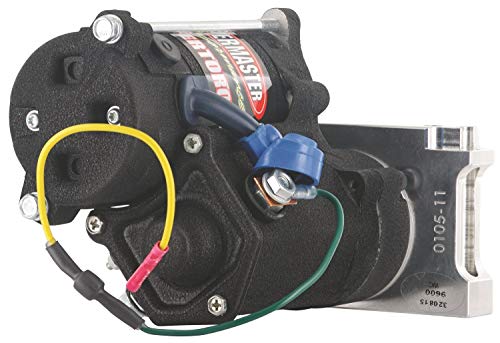 Powermaster 9600 Str Master Infi-Clock Chevy Universal Straight Mtg 153/168T Flyw 14:1 Negro Arruga