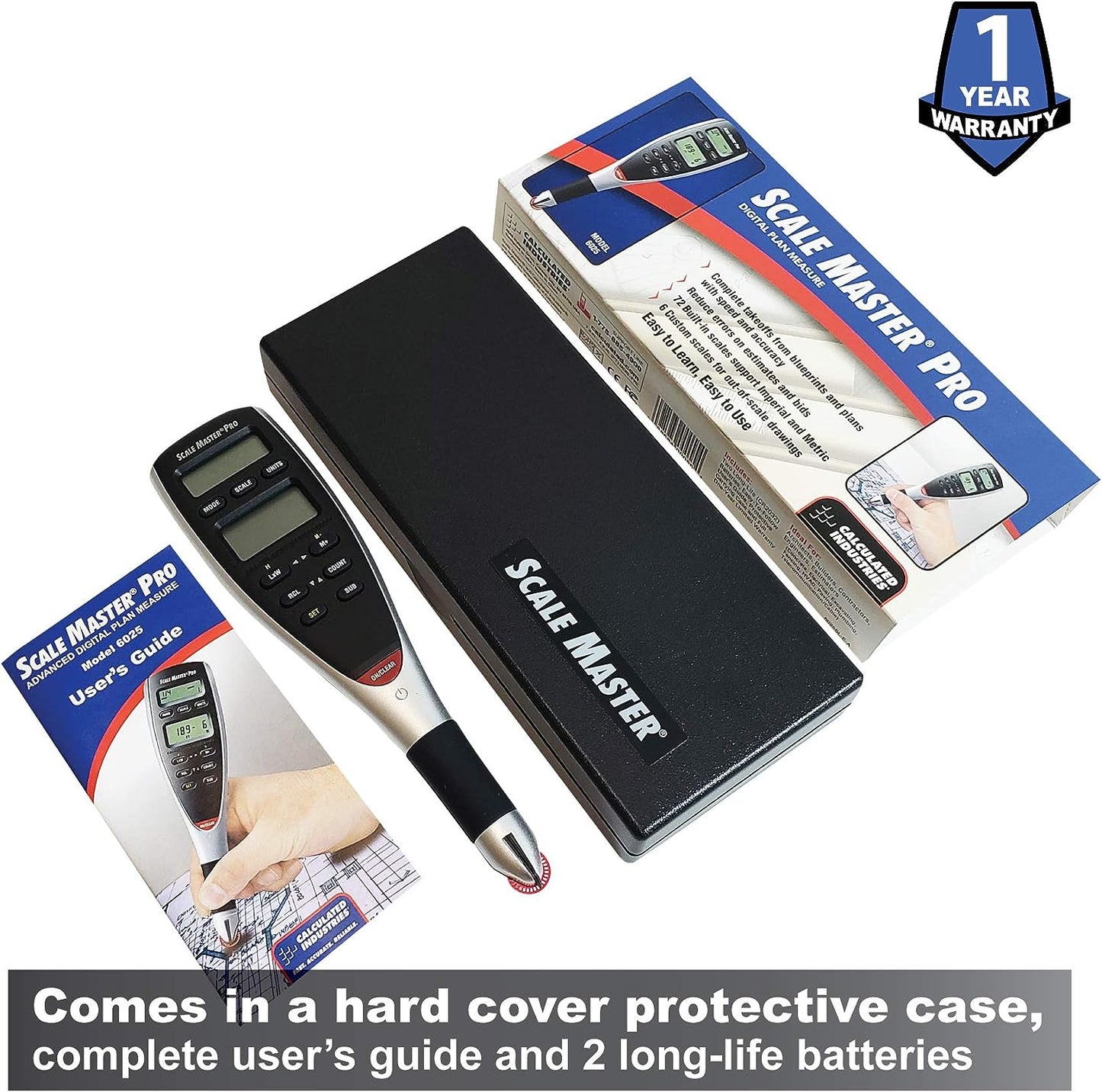 Calculated Industries 6025 Scale Master Pro medidor digital de planos