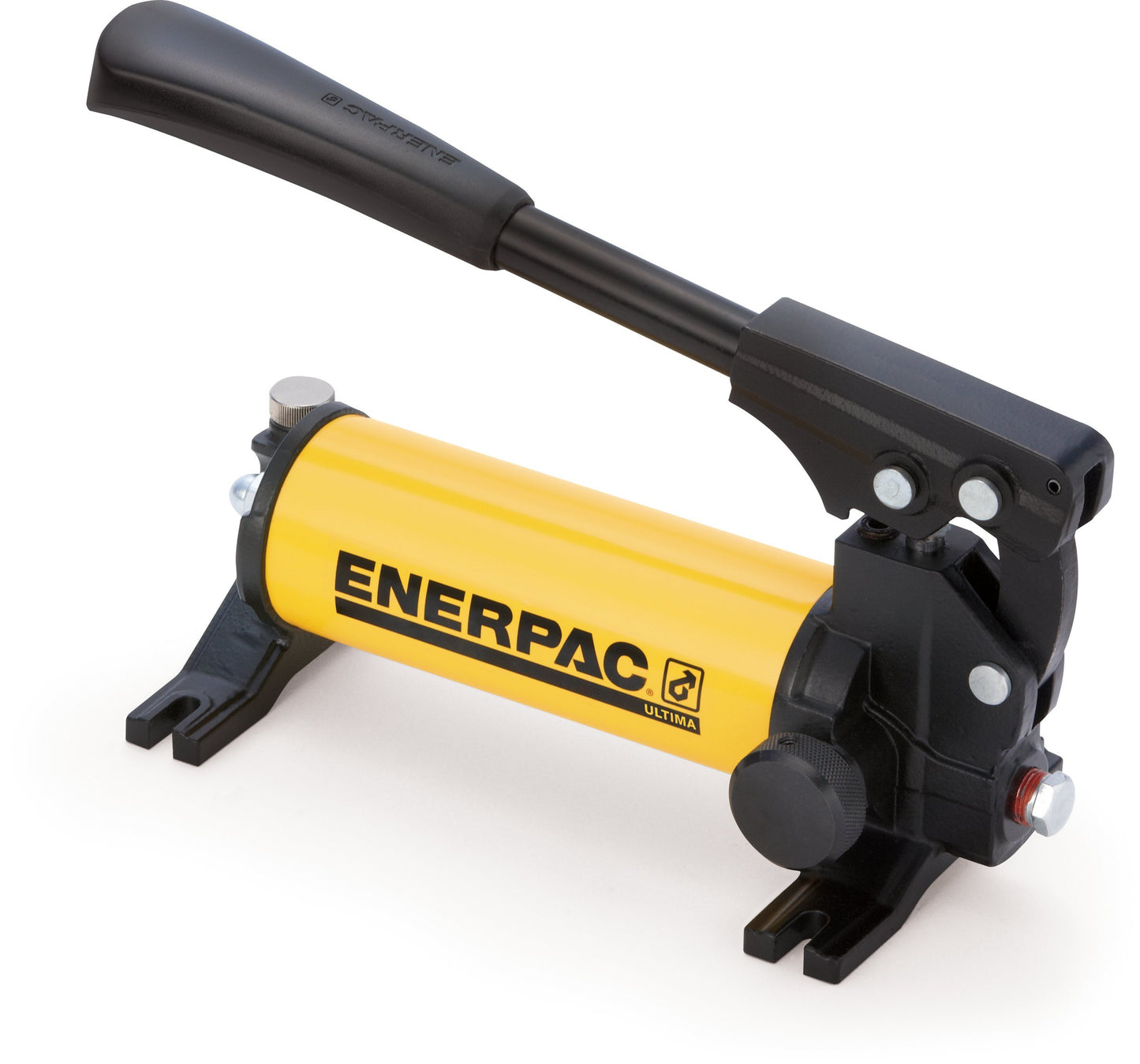 Enerpac Bomba manual hidráulica de una sola velocidad P-18 con clasificación de presión de 2,850 PSI