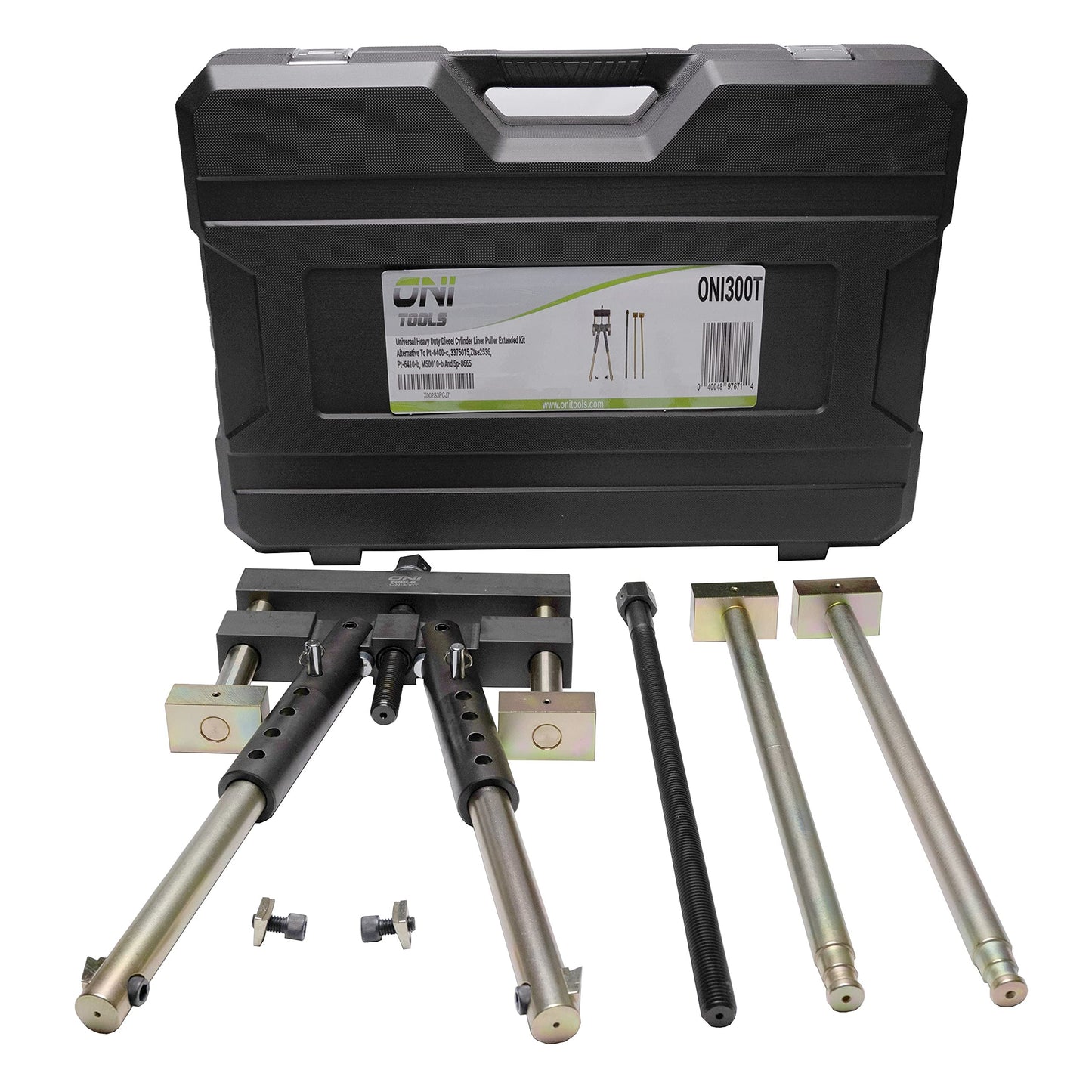 Extractor universal de revestimiento de cilindro PT-6400-C M50010-B 3376015 ZTSE2536 PT-6410-5 alternativa para Mack Cummins Caterpillar Detroit Diesel International funciona en revestimientos húmedos de 3-7/8 a 6-1/4 orificio