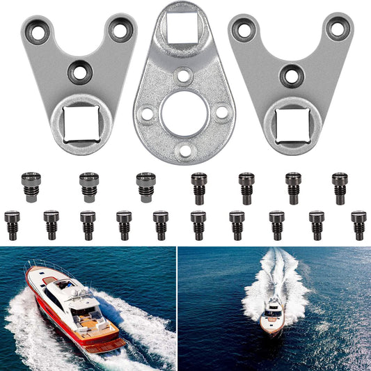 Juego de herramientas de llave de pasador de inclinación para Yamaha Suzuki Johnson Evinrude MT0004 y MT0006 y MT0009