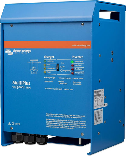 Victron Multiplus 3000 W Inversor Cargador, 12V 120V
