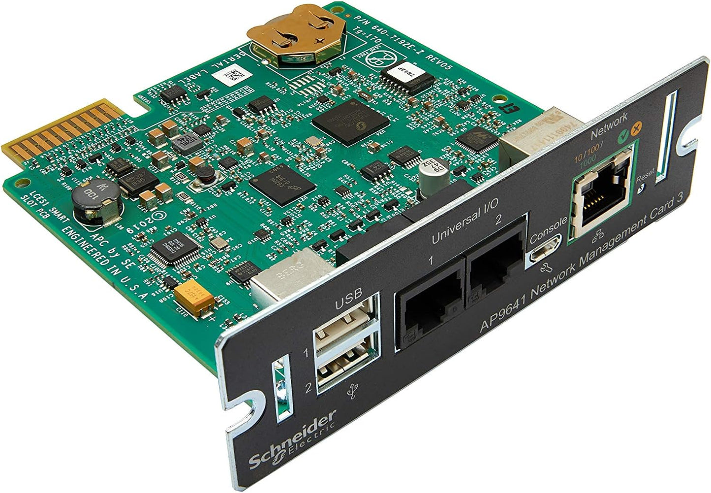 APC UPS Network Management Card 3, Modelo más Nuevo 2020 (AP9640)