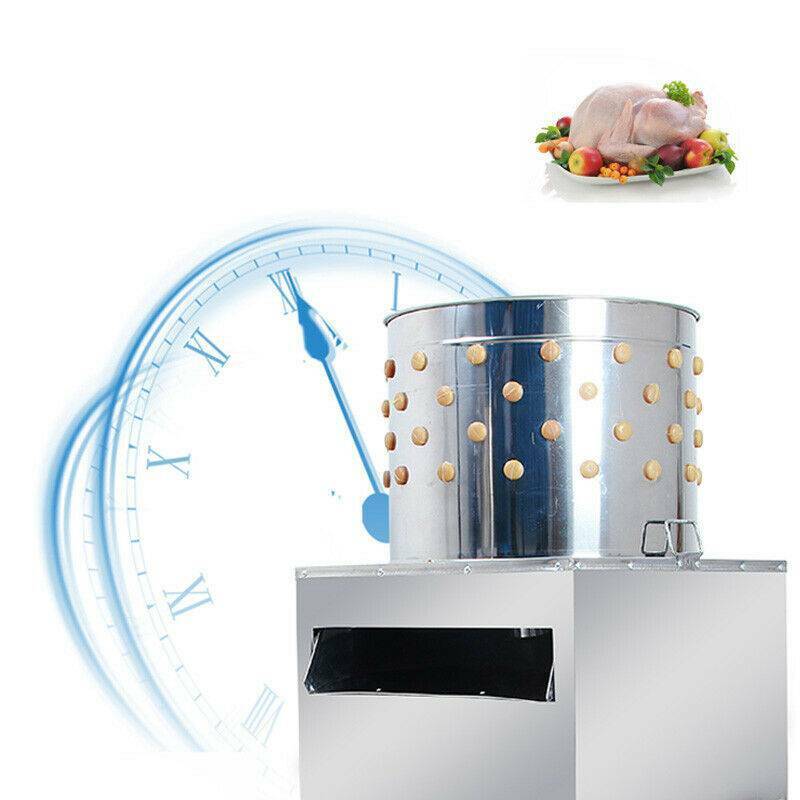 Nueva máquina desplumadora de pollos y pavos 50S, máquina desplumadora de aves de corral, EE. UU.