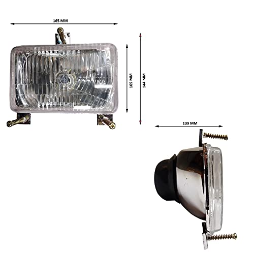 Juego de faros delanteros de tractor con 12 V competitivo para Massey Ferguson I 200 3000 300 300 6100 I Articulated NA Series