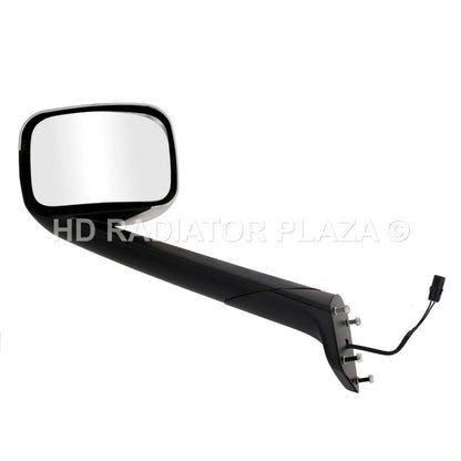 Chrome Hood Mirror Right Passenger Side Assembly For 18-22 Freightliner Cascadia
