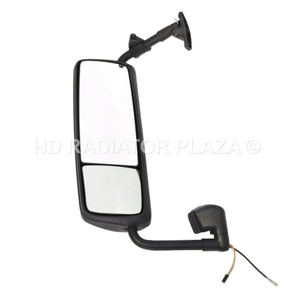 Pair Black Mirror Left+Right Side Power Heated Assembly For 04-12 Volvo VNL L+R