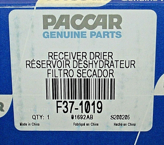 GENUINE PACCAR KENWORTH DAY CAB DRYER RECEIVER p/n - F37-1019