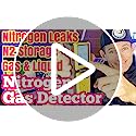 Forensics - Detector de gas de nitrógeno | Analizador portátil para fugas N2 | Calibración NIST de Estados Unidos | Recarga USB | Registro de datos de computadora |