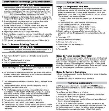 ICM Controls ICM282A repuesto OEM, portador HK42FZ - serie para 325878-751