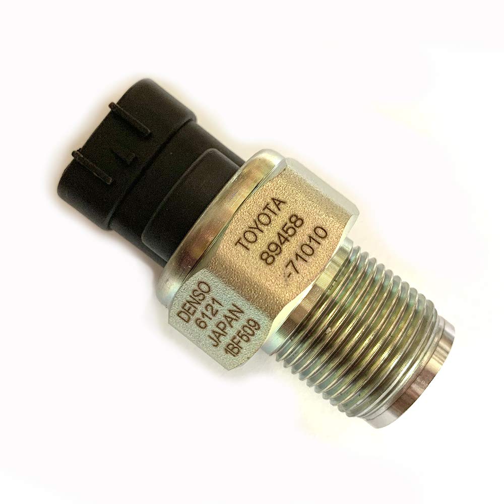 Sensor de presión de combustible de carril común diésel 89458-71010 499000-6121 para Toyota Hilux 2AD-FTV Hiace D4D 3.0L Avensis Combi 2.2L