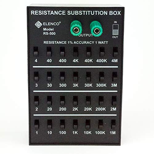 Elenco RS-500, caja de reemplazo de resistencia