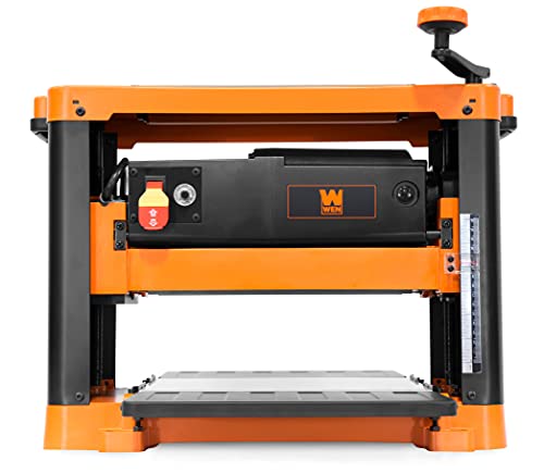 WEN PL1252 - Cepilladora de espesor de sobremesa de dos hojas de 15 amperios y 12.5 pulgadas, color negro