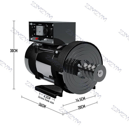 Generador pequeño de 3KW, monofásico, 220V, motor de cobre puro, generación de energía para el hogar, aire acondicionado, refrigerador|Diesel Generators|