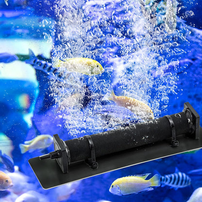 Kit de aireación y aireación de estanque, kit de bomba de aire de estanque séptico para estanques de hasta 8000 galones, sistema de aireación de estanque todo en uno, línea de aire ponderada