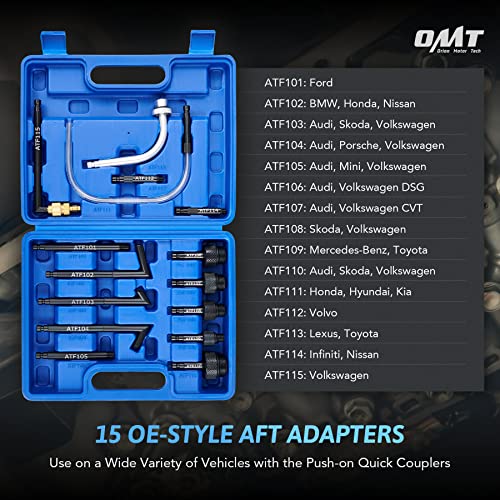 Orion Motor Tech Bomba de Líquido de Transmisión de 7.5 L, Kit de Recambio Manual ATF de 2 Galones, Bomba de Mano de Líquido de Transmisión, Bomba de Transferencia de Líquido de Transmisión