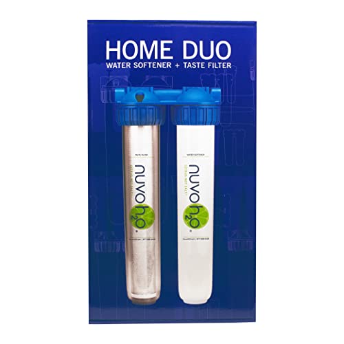 NuvoH2O Home Duo - Sistema de filtración de sabor y suavizante para toda la casa