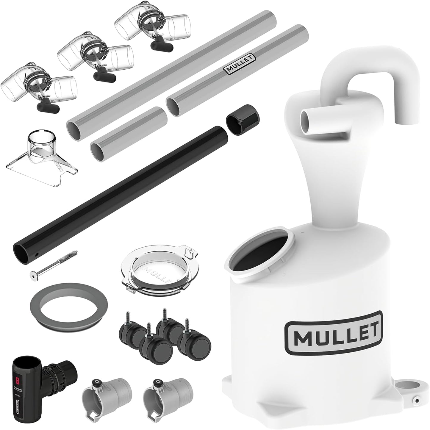 Mullet ThirdHand - Brazo de recogida de polvo (brazo de pluma + ciclón)