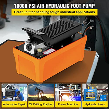 Mophorn Air Hydraulic Pump 10000 PSI NAP-002