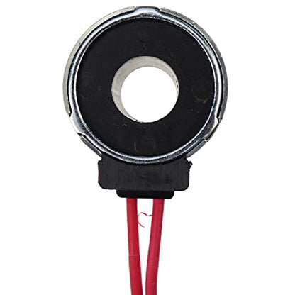 Bobina de válvula solenoide 130-0013 6031971 C01-12-DTM-10 compatible con retroexcavadora Caterpillar 416C 416D 420D 424D 426C 428C 428D 430D 432D 436C 438C 438D 42D 42D 42D D 446B 446D