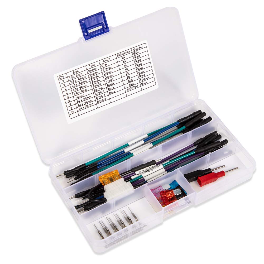 Yoursme J-35616, TP-300-A Kit de prueba de sonda terminal para vehículos GM, una alternativa asequible para EL-35616-300-A, 35616, J-35616 (juego de 26 con caja)