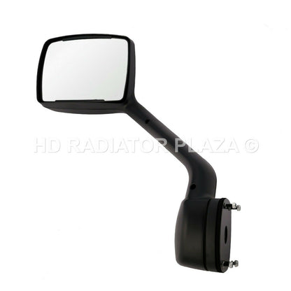 Black Hood Mirror Driver Left Side For Kenworth T680 Peterbilt 2010+ 579 587 L/H