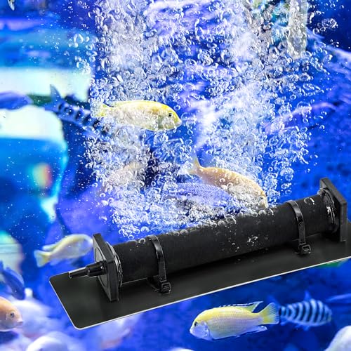 Kit de aireación y aireación de estanque, kit de bomba de aire de estanque séptico para estanques de hasta 8000 galones, sistema de aireación de estanque todo en uno, línea de aire ponderada