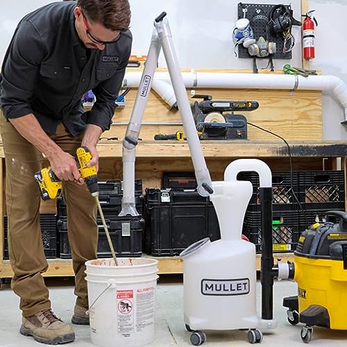 Mullet ThirdHand - Brazo de recogida de polvo (brazo de pluma + ciclón)