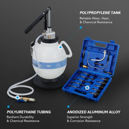 Orion Motor Tech Bomba de Líquido de Transmisión de 7.5 L, Kit de Recambio Manual ATF de 2 Galones, Bomba de Mano de Líquido de Transmisión, Bomba de Transferencia de Líquido de Transmisión