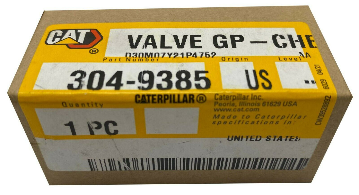 CATERPILLAR 3049385 - VALVE GP-CHE 304-9385