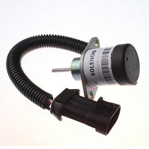 7000769 Solenoide de apagado de combustible compatible con Bobcat S160 S185 S205 S450 S510 S530 S550 S570 S590 S630 S650 T180 T190 T550 T590 T630 T650 5600 5610