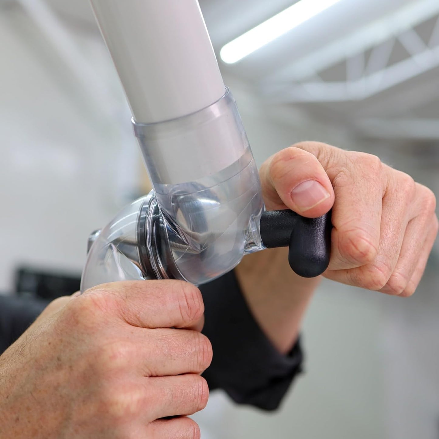 Mullet ThirdHand - Brazo de recogida de polvo (brazo de pluma + ciclón)