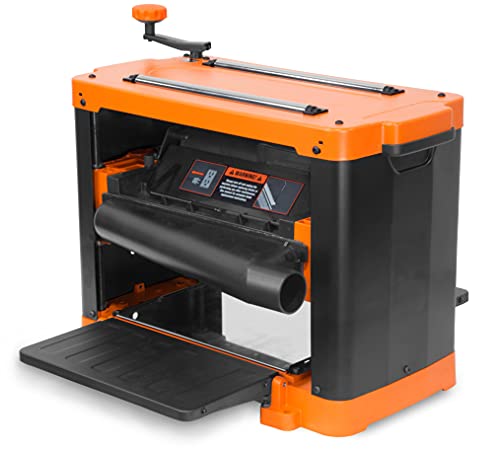 WEN PL1252 - Cepilladora de espesor de sobremesa de dos hojas de 15 amperios y 12.5 pulgadas, color negro