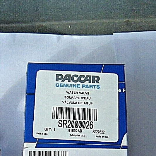 GENUINE PACCAR OEM WATER VALVE ASSEMBLY KIT w/ ARMS p/n SR2000026