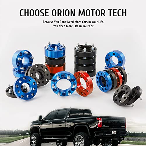 Orion Motor Tech 4pcs 5,1 cm Rueda Espaciadores 5 x 4,75 | 12 x 1,5 Studs para Chevy Corvette Camaro S10 S15 GMC Jimmy Sonoma Typhoon & Cadillac Oldsmobile Pontiac