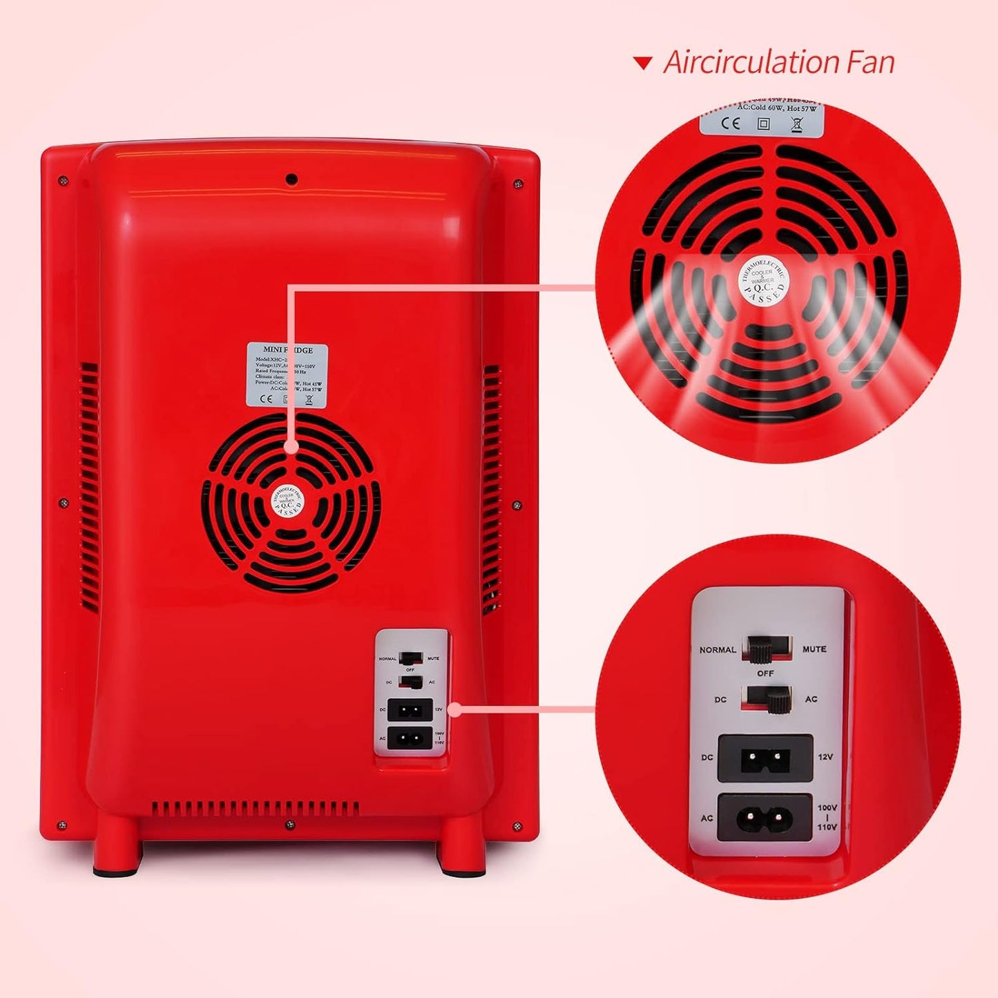 RYFT Incubadoras para incubar huevos, incubadora portátil de laboratorio científico de reptiles de 25 litros con calefacción y enfriamiento de 41.0 °F-140.0 °F, 12 V/110 V para reptiles pequeños (negro)