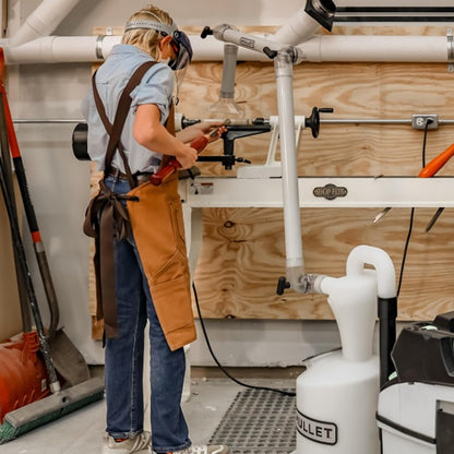 Mullet ThirdHand - Brazo de recogida de polvo (brazo de pluma + ciclón)