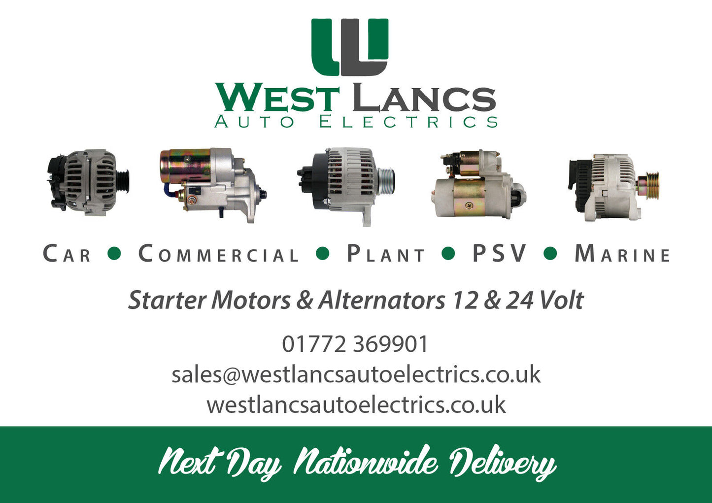 WWS80008 Starter Motor 24v For Cummins