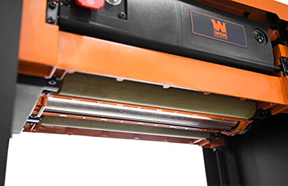 WEN PL1252 - Cepilladora de espesor de sobremesa de dos hojas de 15 amperios y 12.5 pulgadas, color negro