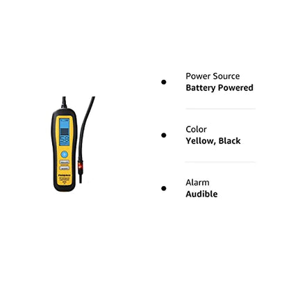 Fieldpiece DR58 - Detector de fugas refrigerante de diodo calentado, funciona con pilas