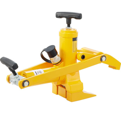 Mophorn, destalonador hidráulico de 10000 PSI para llanta de camión y tractor con bomba de pie de metal hidráulica y manguera de aire