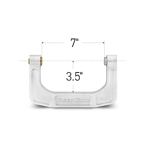 Tiger Tool Prensa de enchufe automotriz con marco en C hecha para camiones, automóviles y equipos ligeros. Prensa automotriz de bastidor C para uso con vehículos de clase 1 a 2. Prensa de enchufe ligera de marco C, 10206.