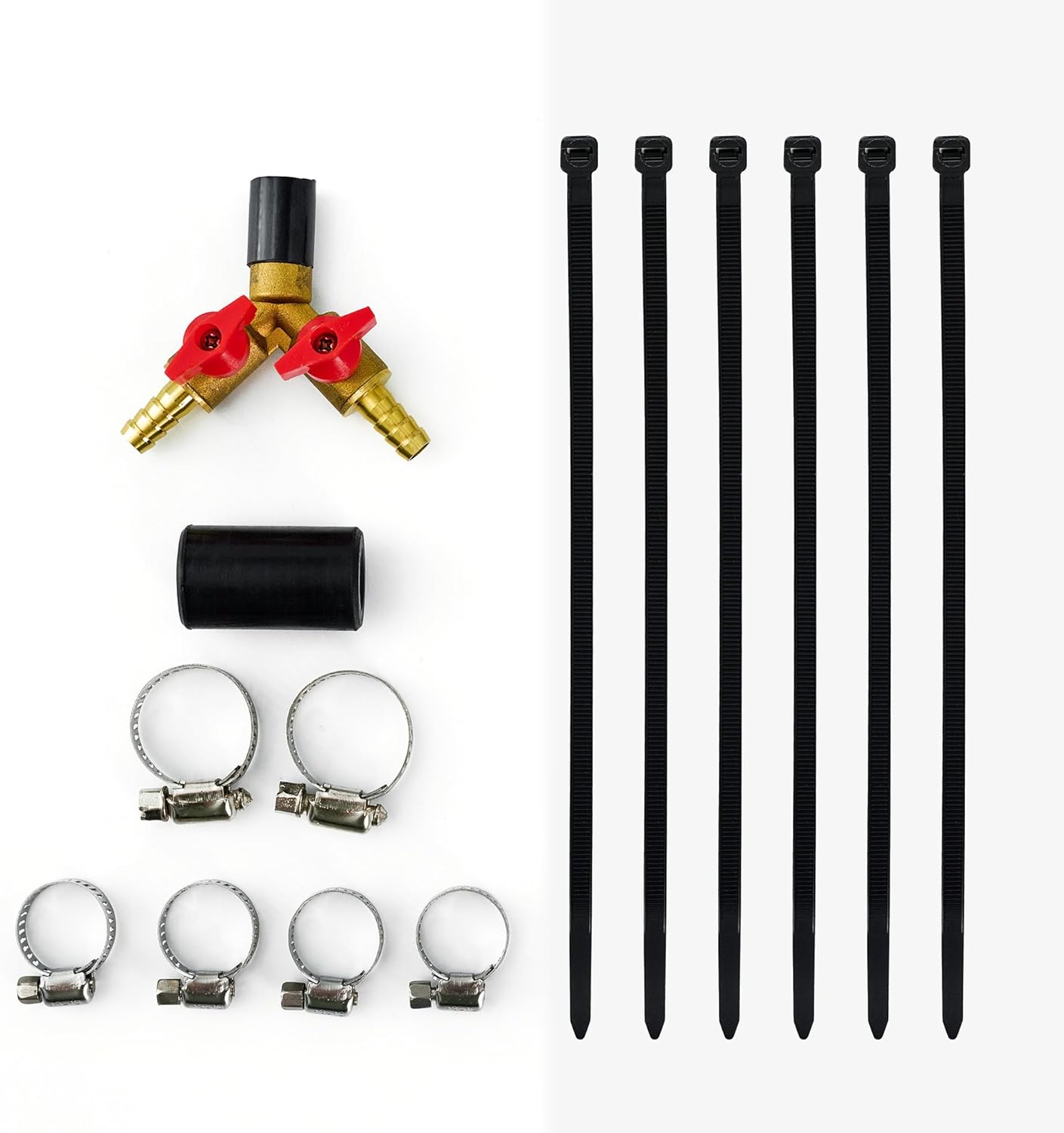 Kit de aireación y aireación de estanque, kit de bomba de aire de estanque séptico para estanques de hasta 8000 galones, sistema de aireación de estanque todo en uno, línea de aire ponderada